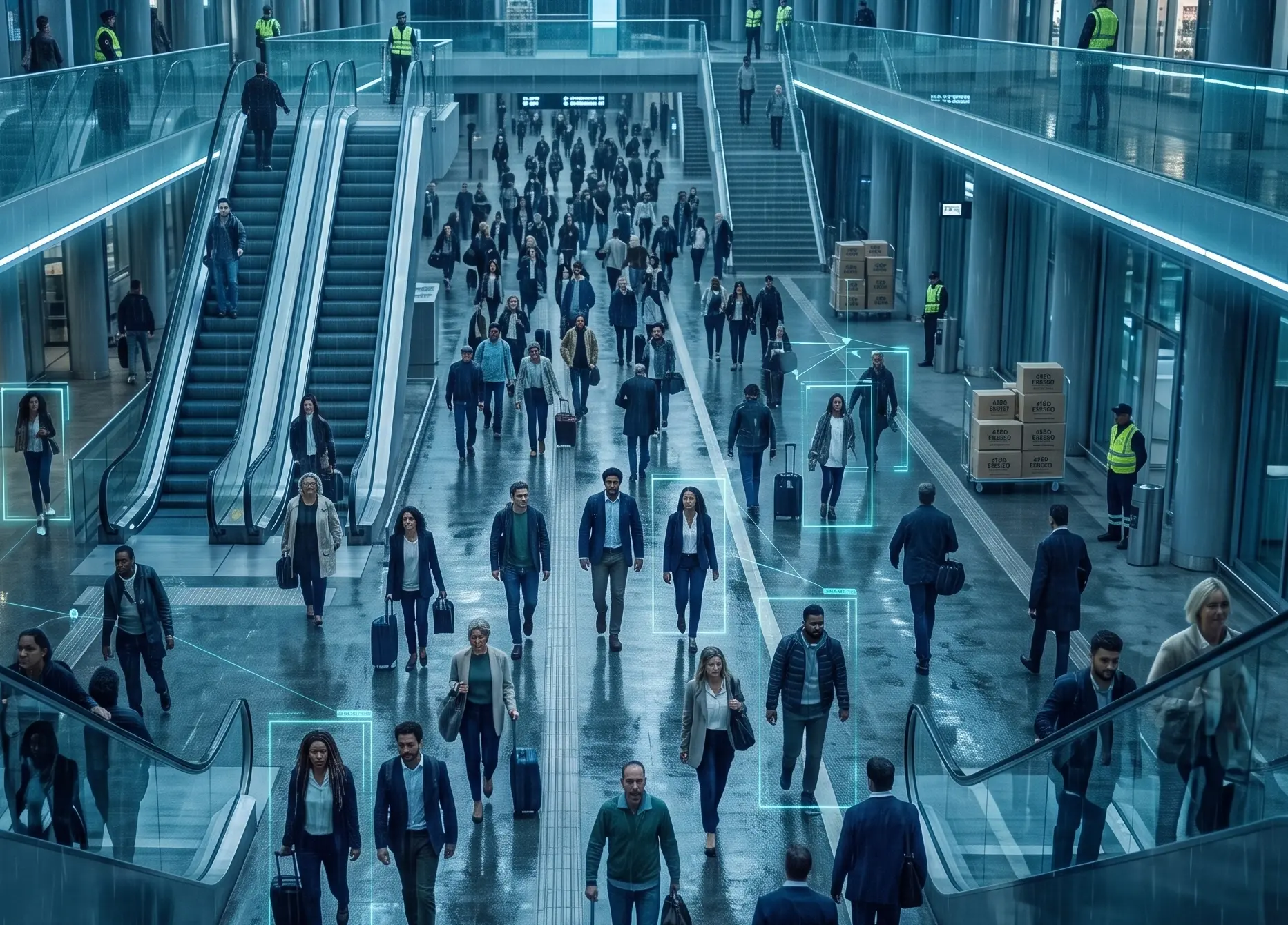 Persone in movimento